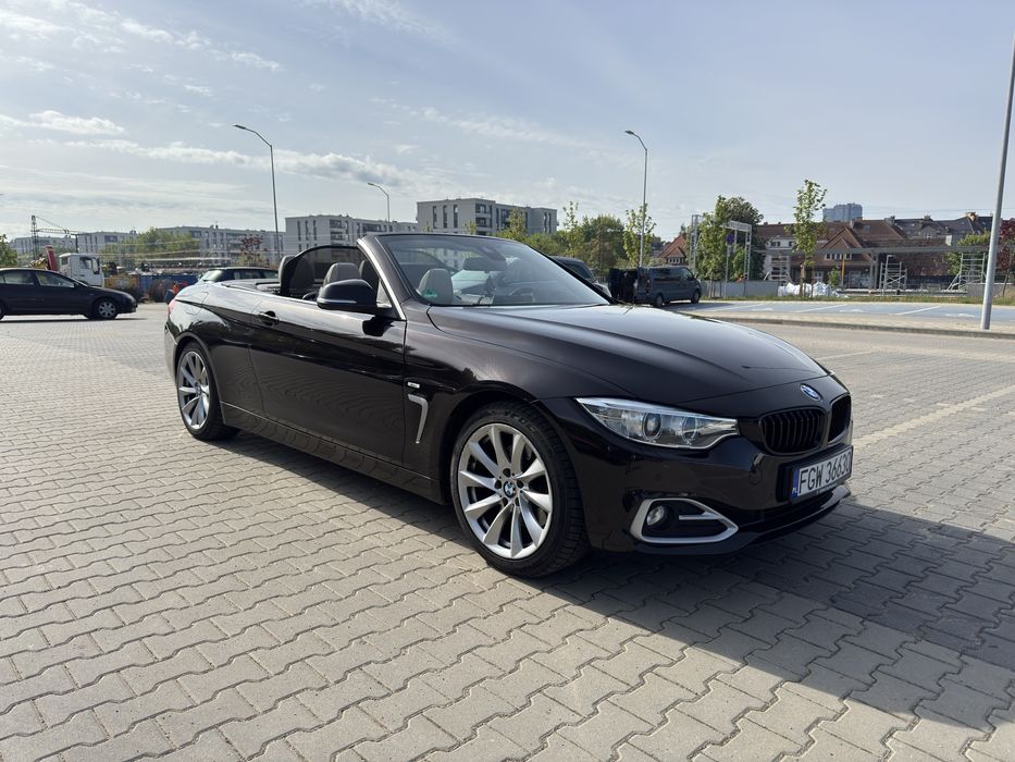 BMW 428i Cabrio F33 Kabriolet Harman Hak Headup Bogate wyposazenie Europa