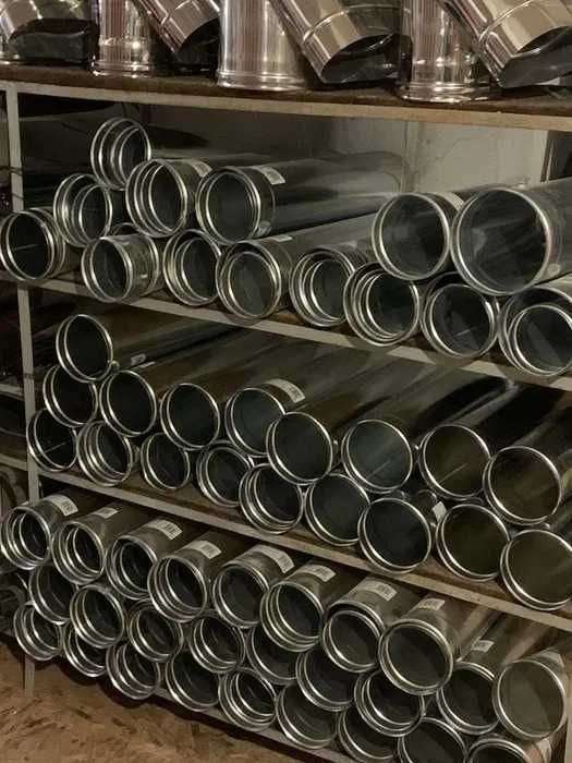 Димохід, труби з нержавійки, димохідні системи, труби для каміна