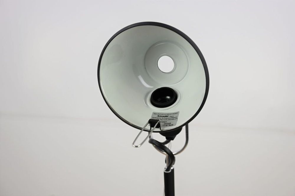 Lampa Artemide Tolomeo Micro Black z podstawą
