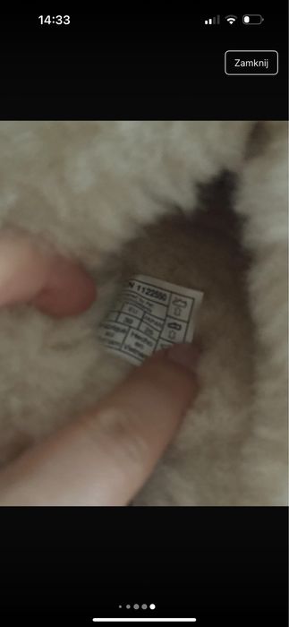 UGG klapki z futerkiem Disquette