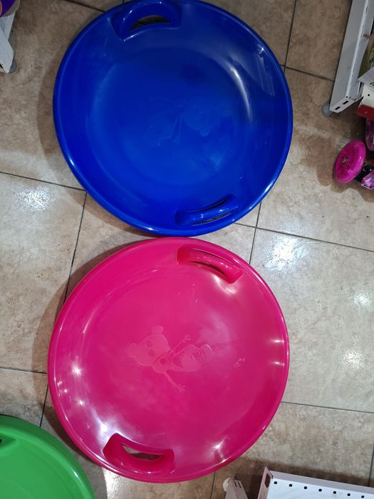 Зимові санки-диск ( тарелка)