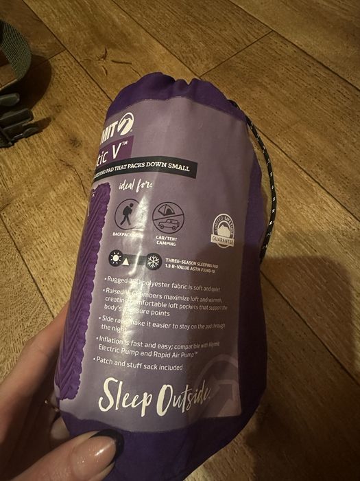 Каремат Туристичний надувний KlymitStatic V США