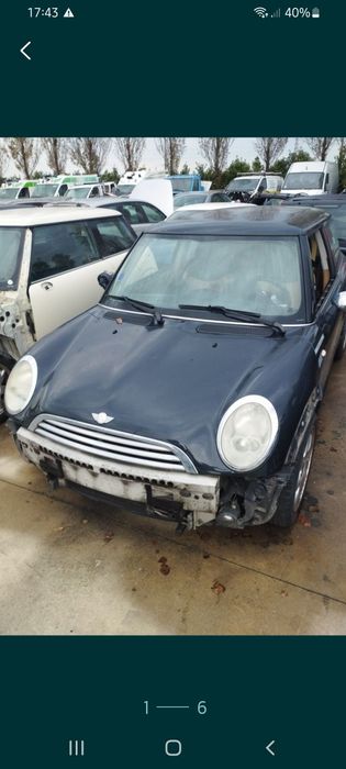 Mini Cooper - запчастини