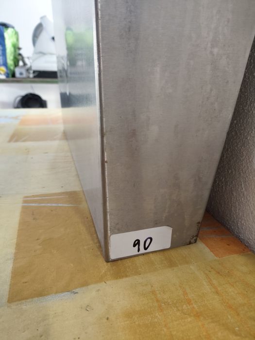 Gaveta em inox porta sacos 550x340x 150x90