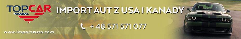TopCar Import Aut z USA top banner