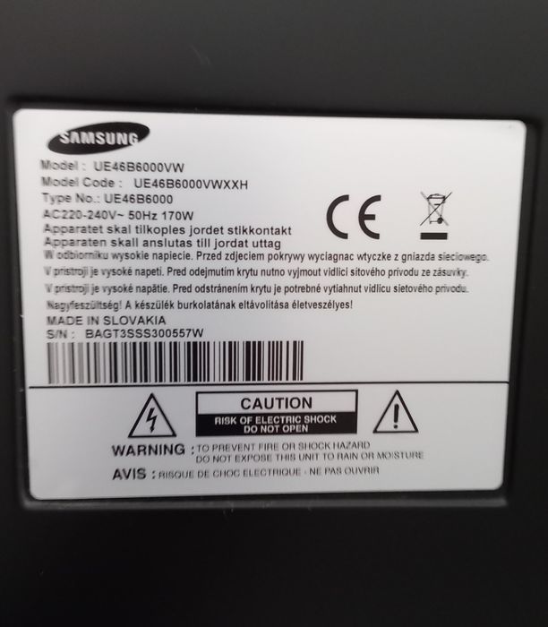 Telewizor Samsung 46 cali