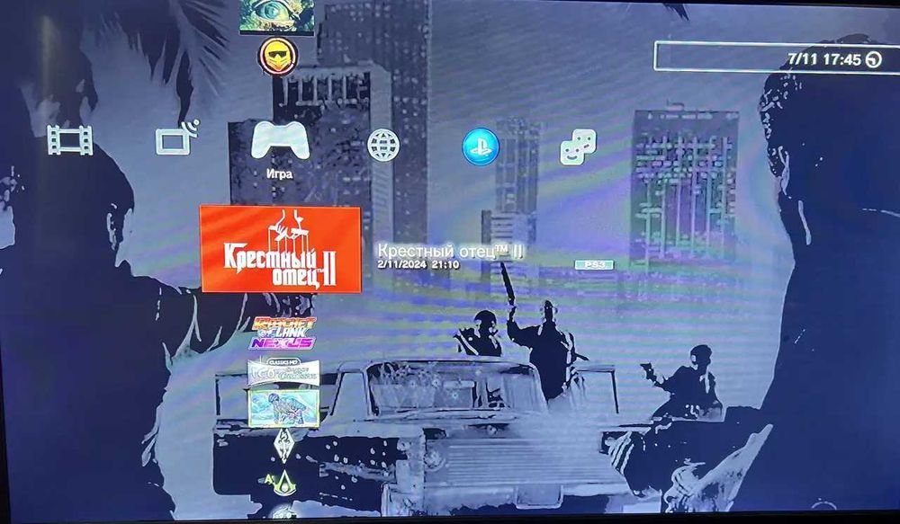 Игровая Приставка Playstation 3 PS3 Super Slim 500GB +40Игр Гарантия