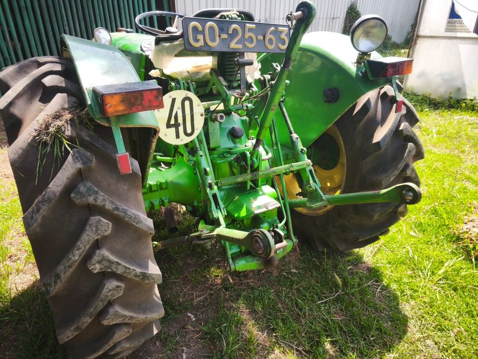 John Deere 1030 + reboque  trib + charrua 16"