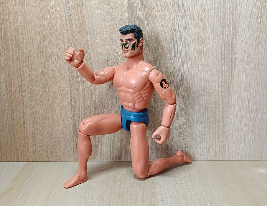 Unikat duża figurka Асtion Man *Camo Atak*. Hasbro 1994