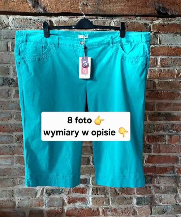 Krótkie spodenki plus size >52