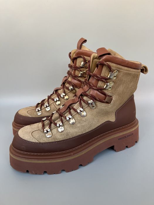 Оригінальні Черевики Woolrich Trekker Boots - Brown Шкіра 41р.26см.