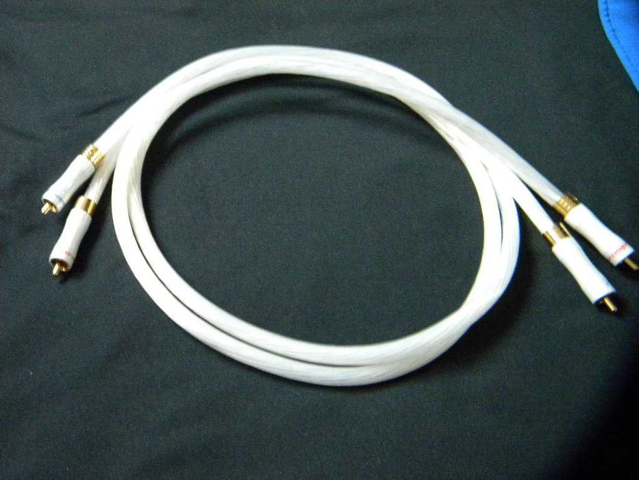 Kable rca silver dł. 1 metr