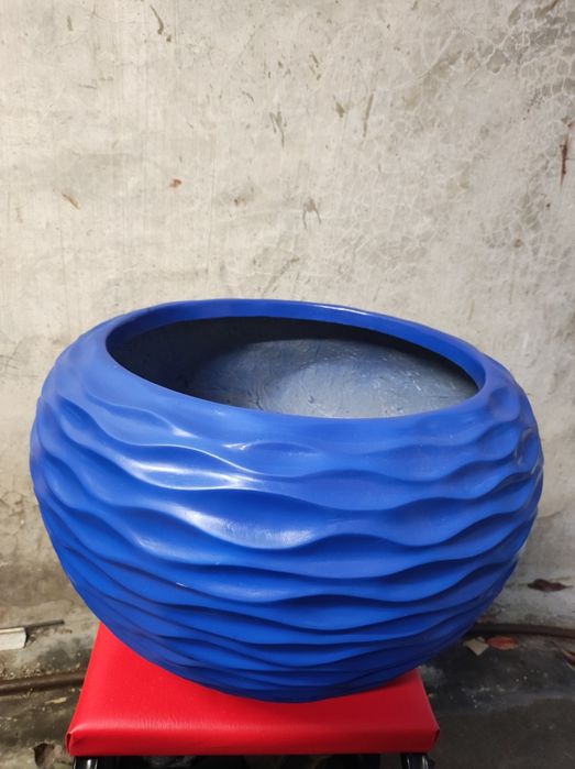 Vaso em fibra para interior e exterior