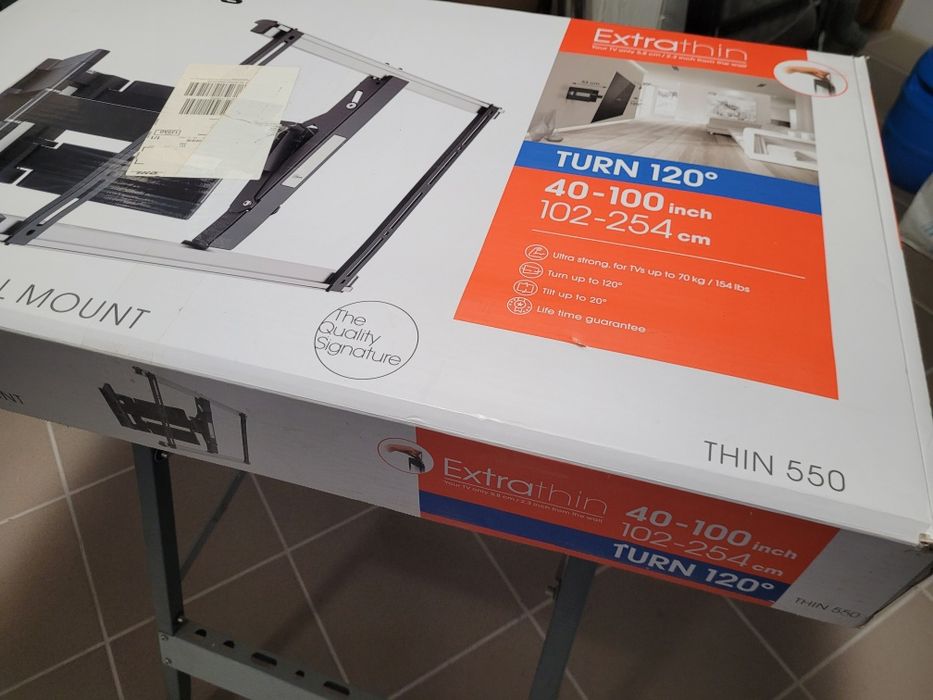 Vogels thin 550 uchwyt TV Premium do 100" i 75kg NEW