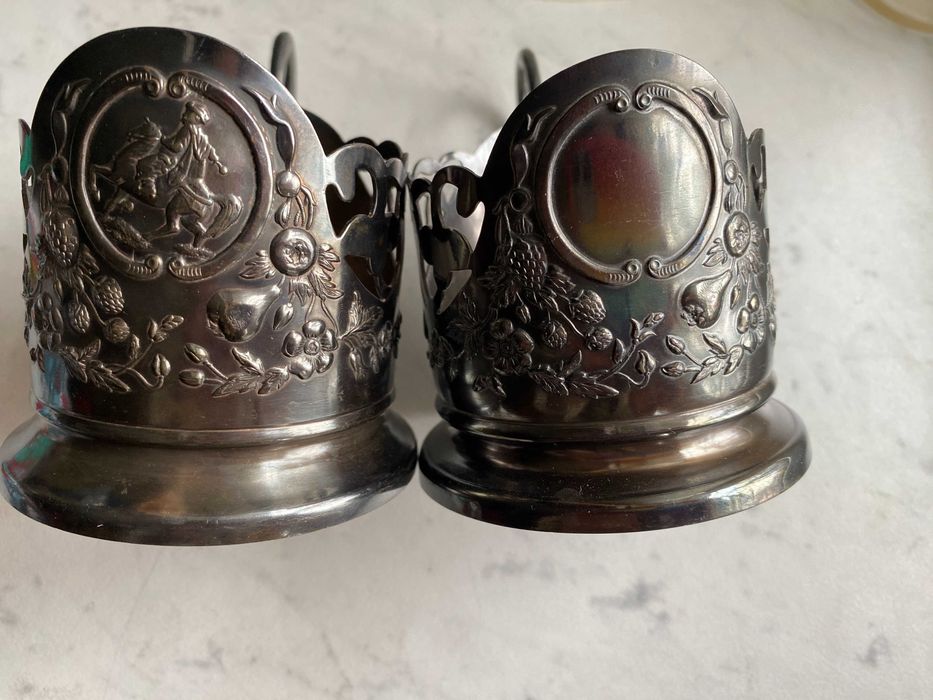 Подстаканники Космос алюм, Богдан Хмельницкий Зеркало  мельхиор