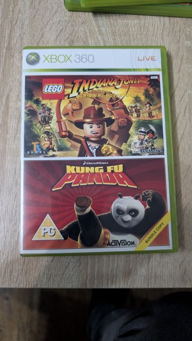 Gra Xbox 360 Kung Fu panda oraz LEGO Indiana jones