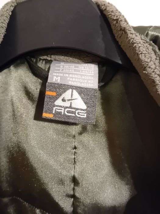 #ACG #Nike kurtka ocieplana zielona