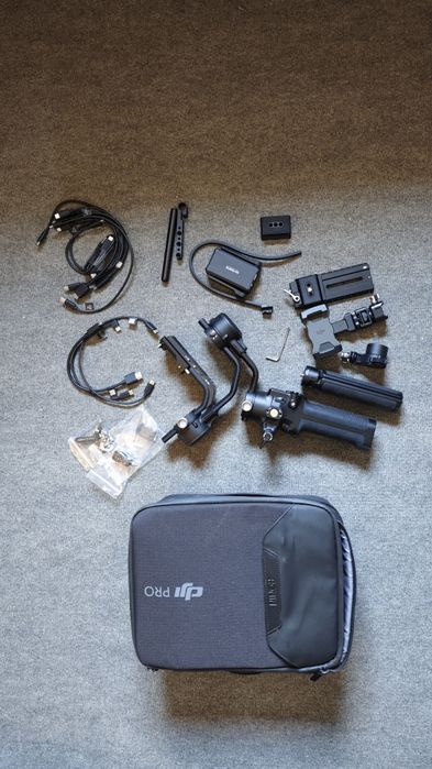 DJI Ronin rsc2 Combo (com motor zoom, raveneye, etc)