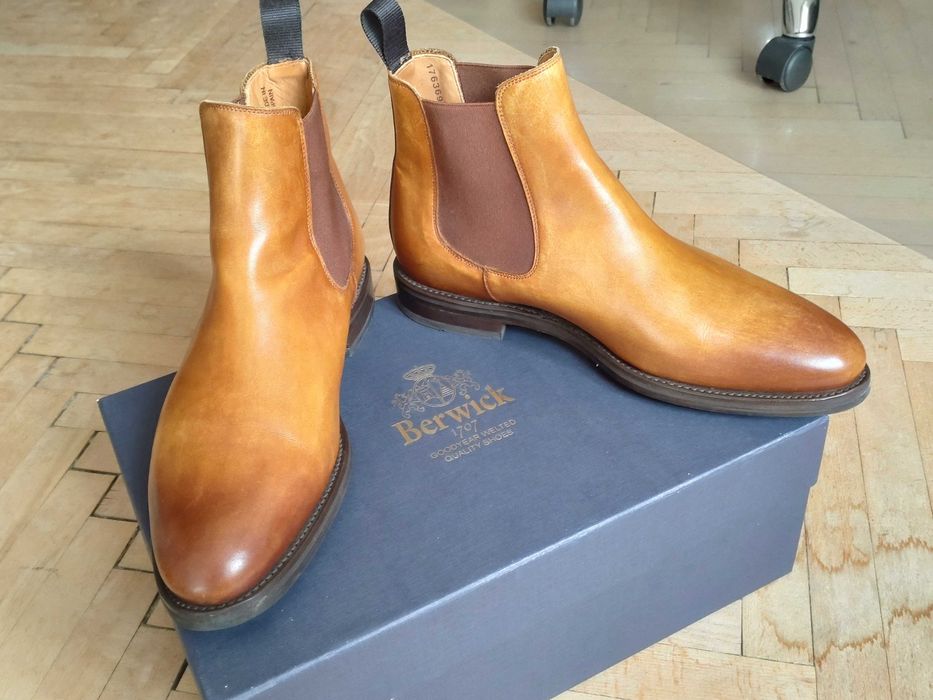 Buty Berwick 41 sztyblety Chelsea boots, good year