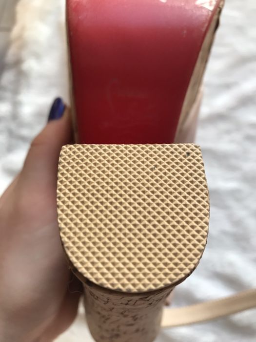 Buty na koturnie christian laboutin