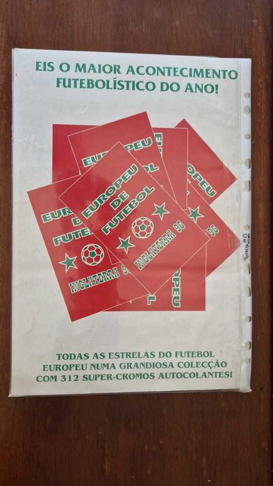 Caderneta Cromos-EuroCup 96-1996-(Manil)-Completa