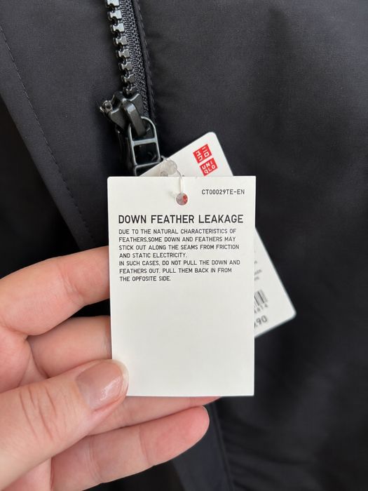 Uniqlo Ultra Warm Down Long Coat Пуховик Куртка Юнікло