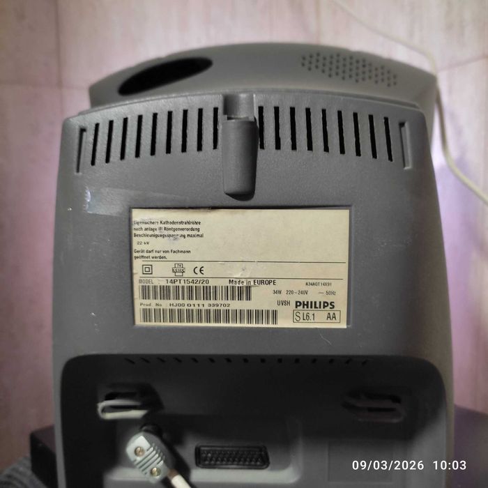 TV Philips 35 cm com comando original
