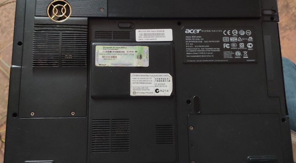 Acer Aspire 3633 Parts - Acer Aspire 3630 Series64751281586179122