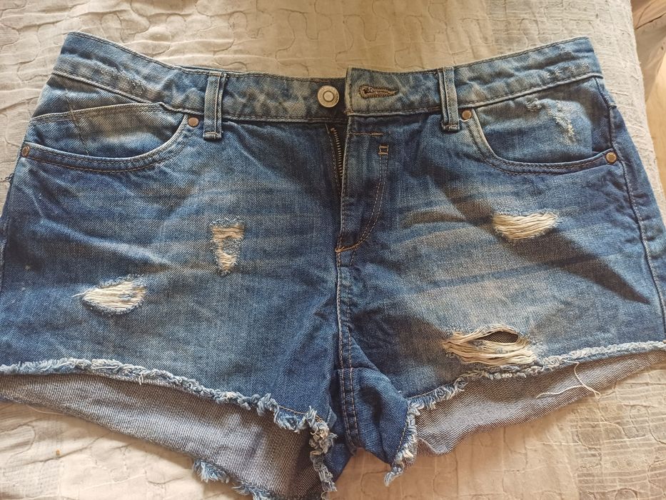 Damskie szorty spodenki rozmiar 38 M jeansowe jeans
