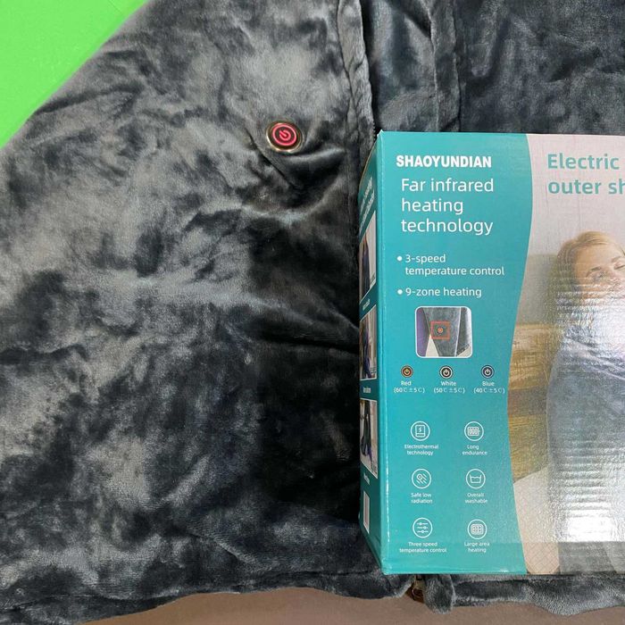 Покрывало с подогревом 3 режима, работает от USB