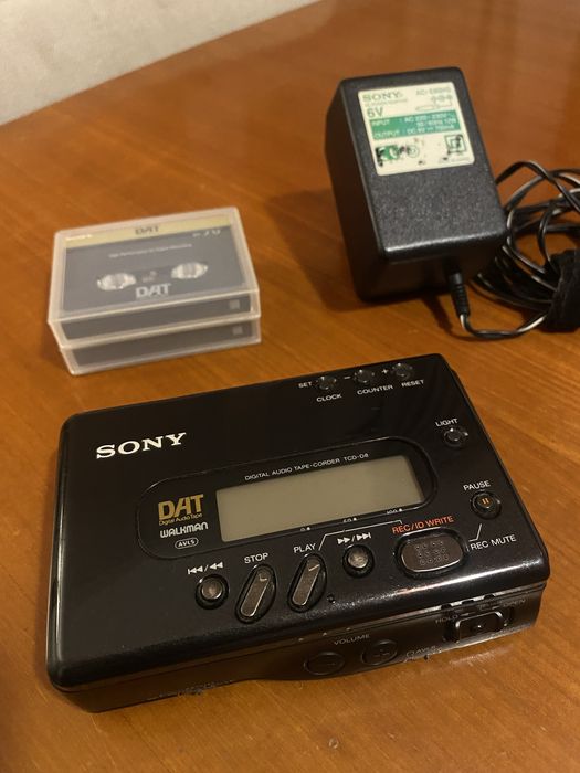 Sony TC-200 DAT gravador 90’s