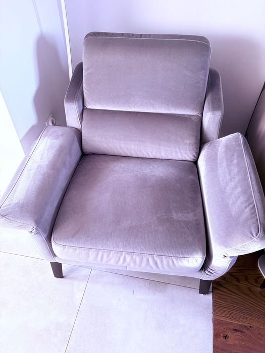 Fotel Kler Diva szary