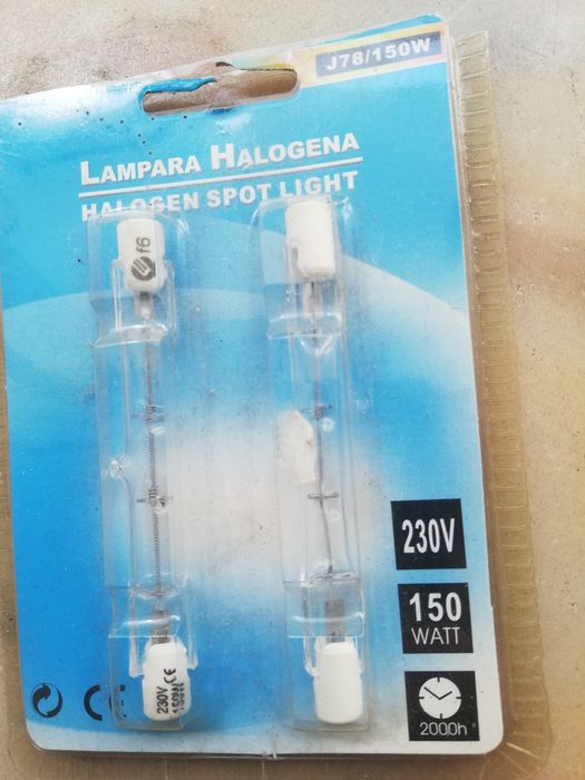 Lâmpadas 150 w focos halogéneo