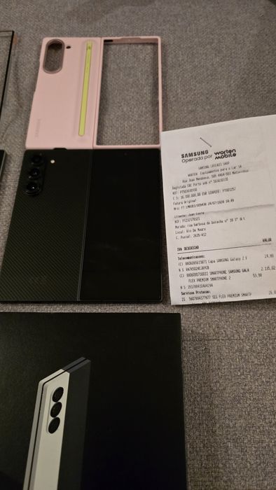 Samsung Fold 6 512GB, 256GB NOVO. Troca/retoma. Fatura, garantia, capa
