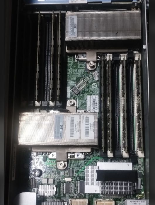 Блейд-комплект HP BladeSystem c3000 (Шасі 6U + 8 блейдів)