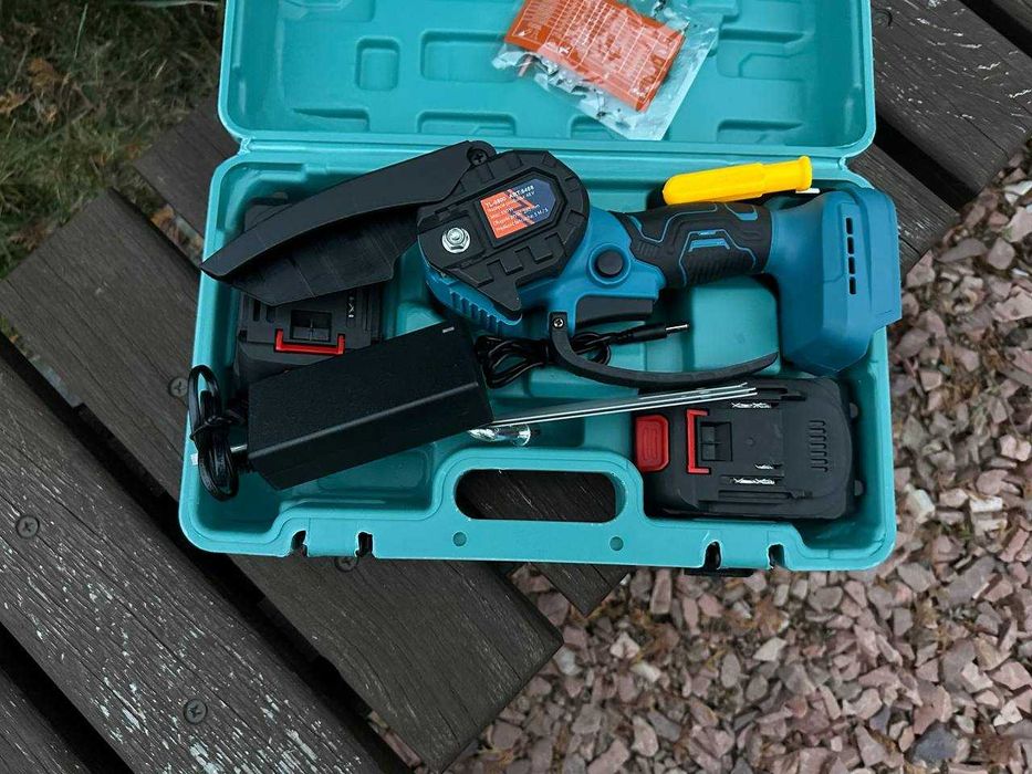 Пила аккумуляторная цепная 8️⃣". Садовая пила на аккумуляторе 20см