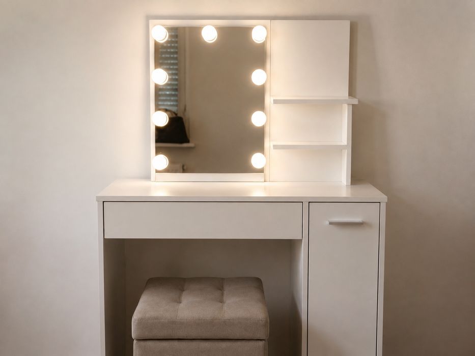 Toucador branco  80cm BRAGA