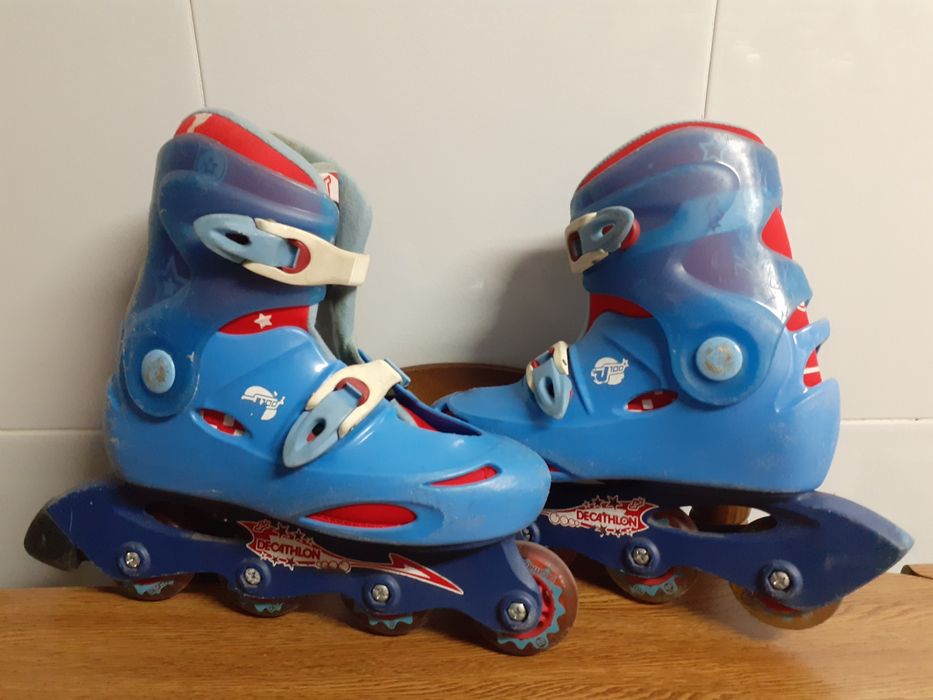 Patins em linha n. 36 usados