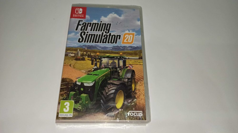nintendo switch FARMING SIMULATOR 20 symulator farmy kardridż NOWA