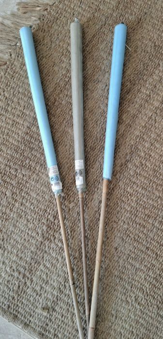 3 Tochas de Jardim em Bambu