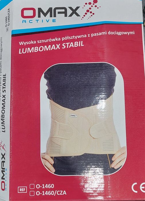 Wysoka sznurówka półsztywna z pasami dociagowymi 4XL
LUMBOMAX STABIL