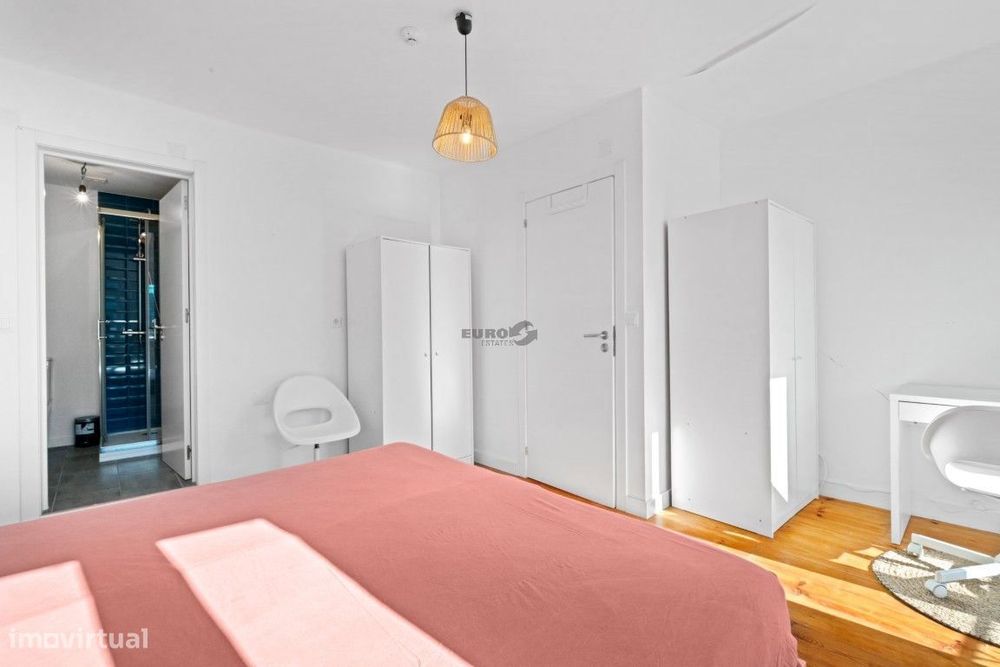 Quartos para Estudantes junto ao Jardim do Campo de Santana