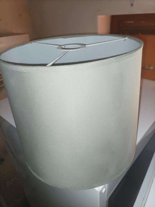 Abajur cinzento para candeeiro