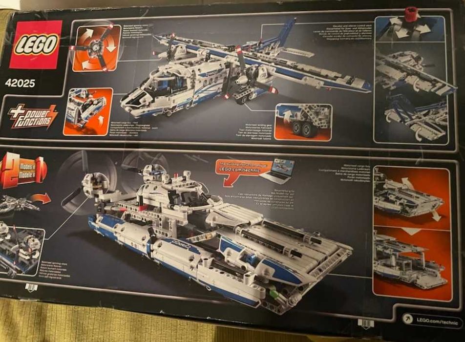 Lego +16 anos: avião/navio