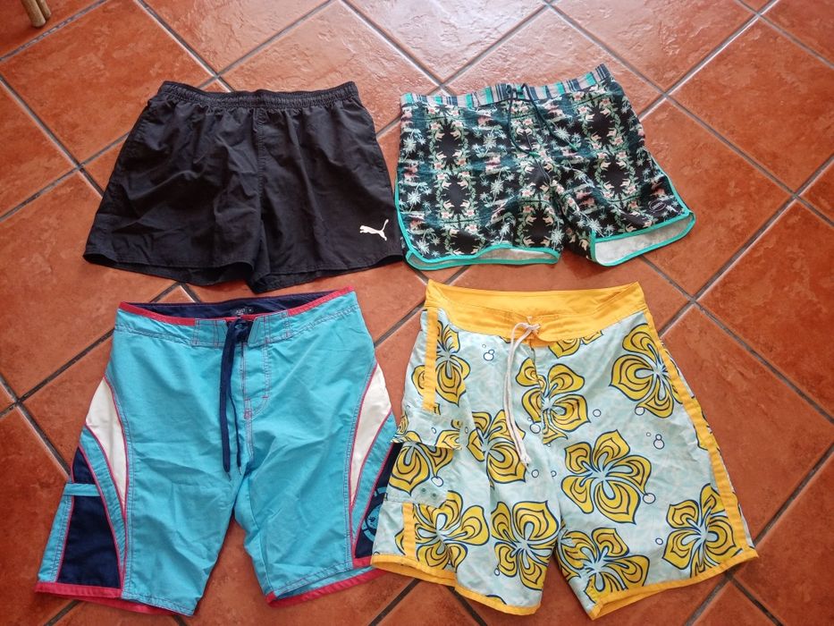 Calções para banho