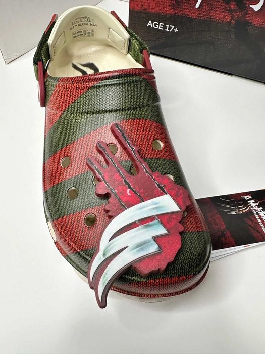 Шлепанцы Crocs All-Terrain x A Nightmare on Elm Street,оригинал,27 см