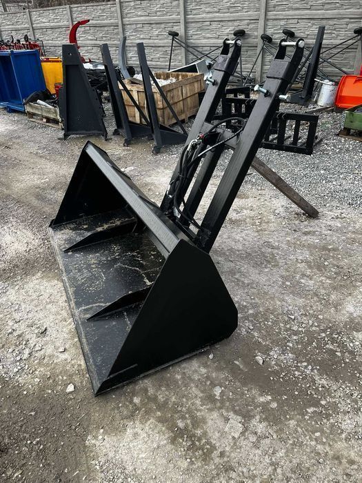 Łyżka na widły do wózka widłowego-ŁYCHA z siłownikiem-DOSTARCZAM