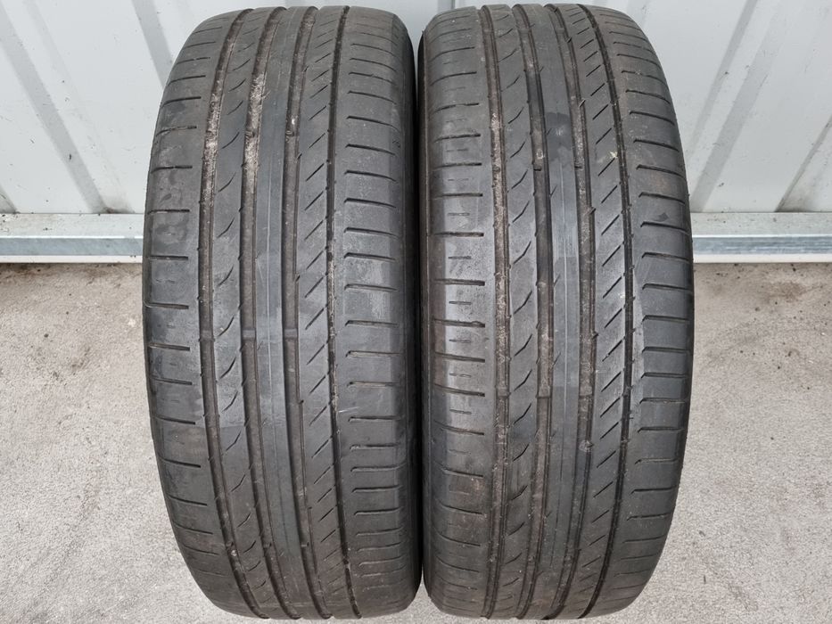 Opony używane LETNIE 225/45/19 Continental 160zł/2szt.