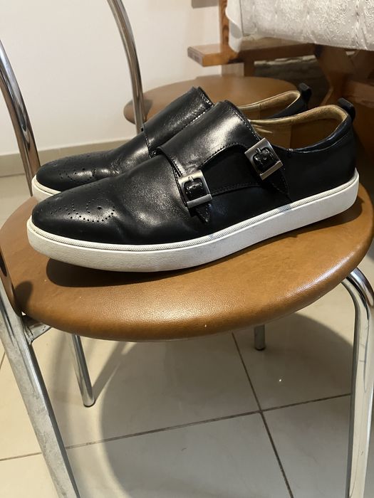 Buty męskie monki 42 naturalna skóra