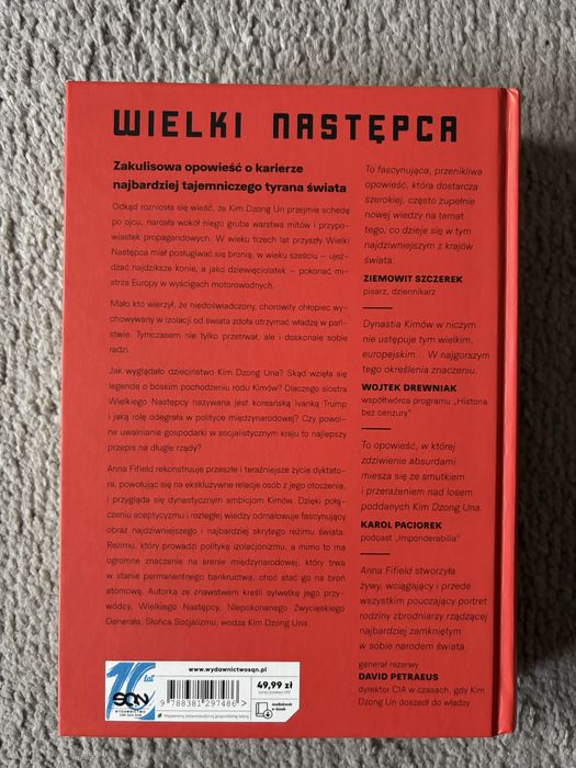 Wielki nastepca. Anna Fifield